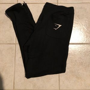 Gymshark Joggers with zip up calf